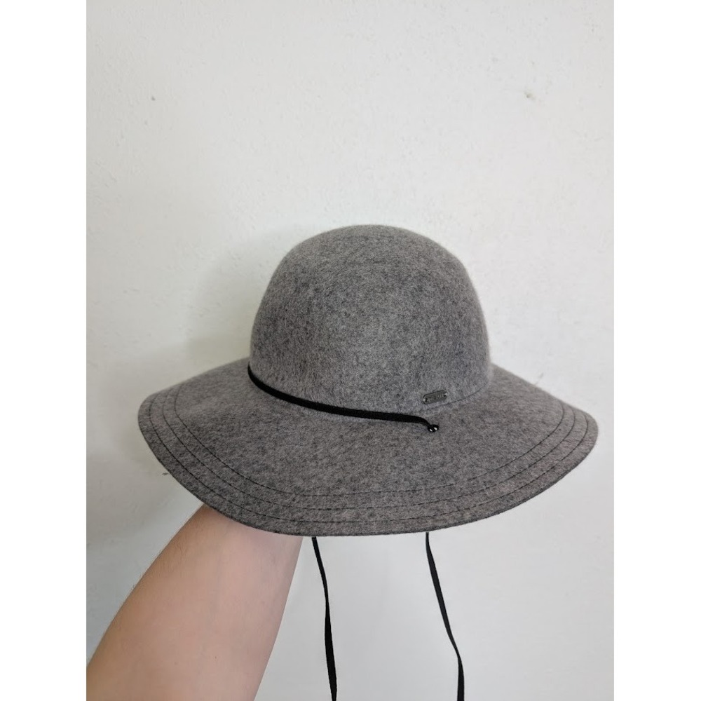 Pistil Women's Gray Wide Brim Wool Hat Boho Chic Festival Warm Bohemian Classic - Picture 2 of 5